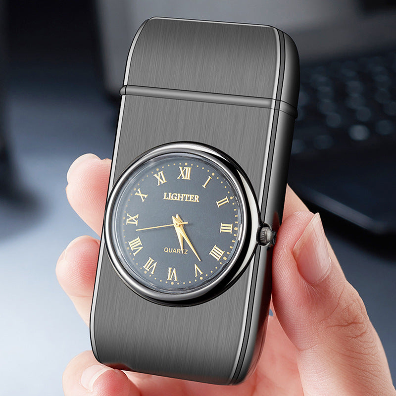 Personalized Multifunctional Watch Lighter – LED Flashlight, Cigarette Lighter & Gift in One