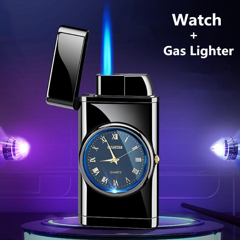 Personalized Multifunctional Watch Lighter – LED Flashlight, Cigarette Lighter & Gift in One