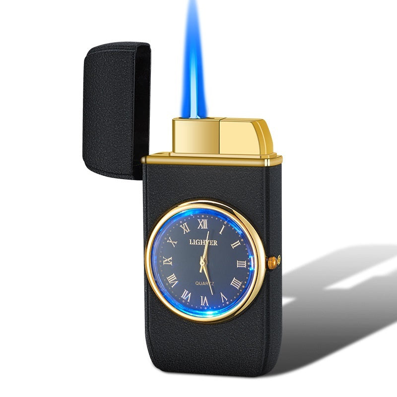 Personalized Multifunctional Watch Lighter – LED Flashlight, Cigarette Lighter & Gift in One